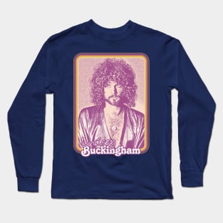 Lindsey Buckingham /\/ Retro Style Fan Design Long Sleeve T-Shirt